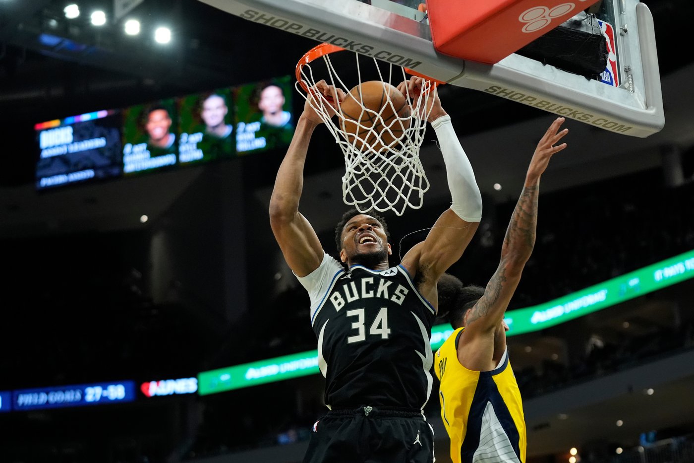 Giannis Antetokounmpo scores 31 points before getting injured, Bucks beat Pacers 134-123 | iNFOnews.ca