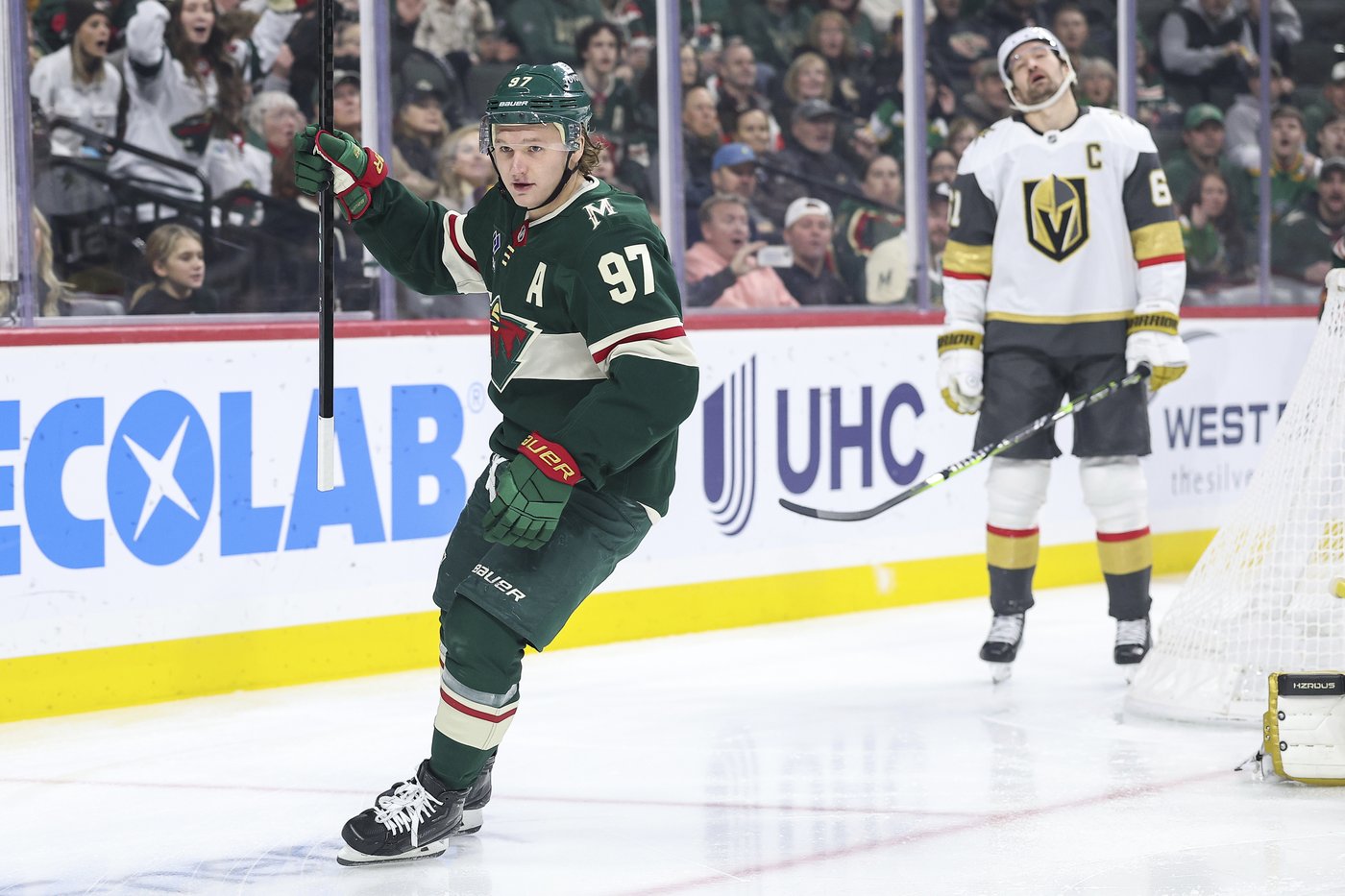 Victor Olofsson's 2nd 2-goal game of the season lifts the Golden Knights to a 3-2 win over the Wild | iNFOnews.ca Victor Olofsson's 2nd 2-goal game of the season lifts the Golden Knights to a 3-2 win over the Wild | iNFOnews.ca