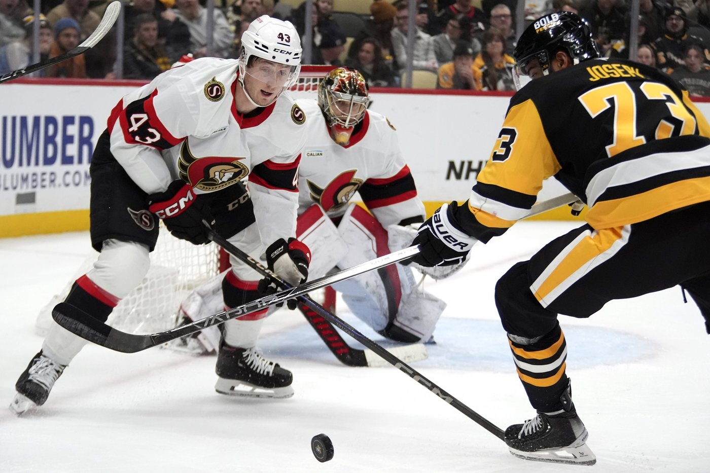 Pinto scores twice, Senators pounce on Penguins for 5-0 win | iNFOnews.ca