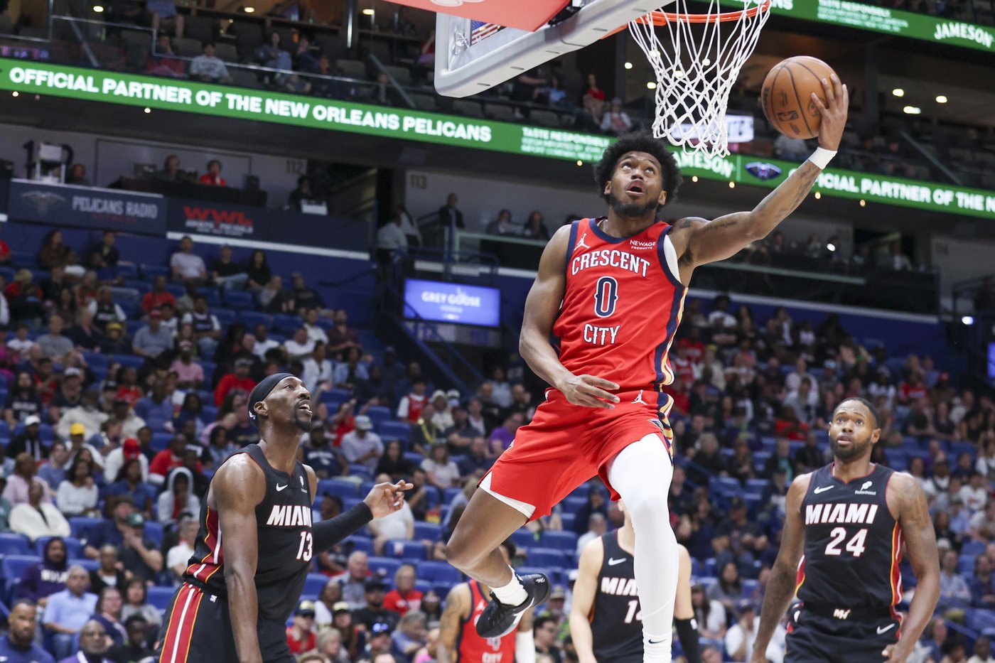 Adebayo has 23 points and 12 rebounds as the Heat pound the Pelicans 153-104. | iNFOnews.ca Adebayo has 23 points and 12 rebounds as the Heat pound the Pelicans 153-104. | iNFOnews.ca