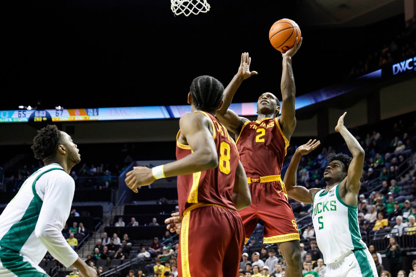 Baker-Mazara has 25 points and No. 24 USC downs Oregon 82-77 | iNFOnews.ca