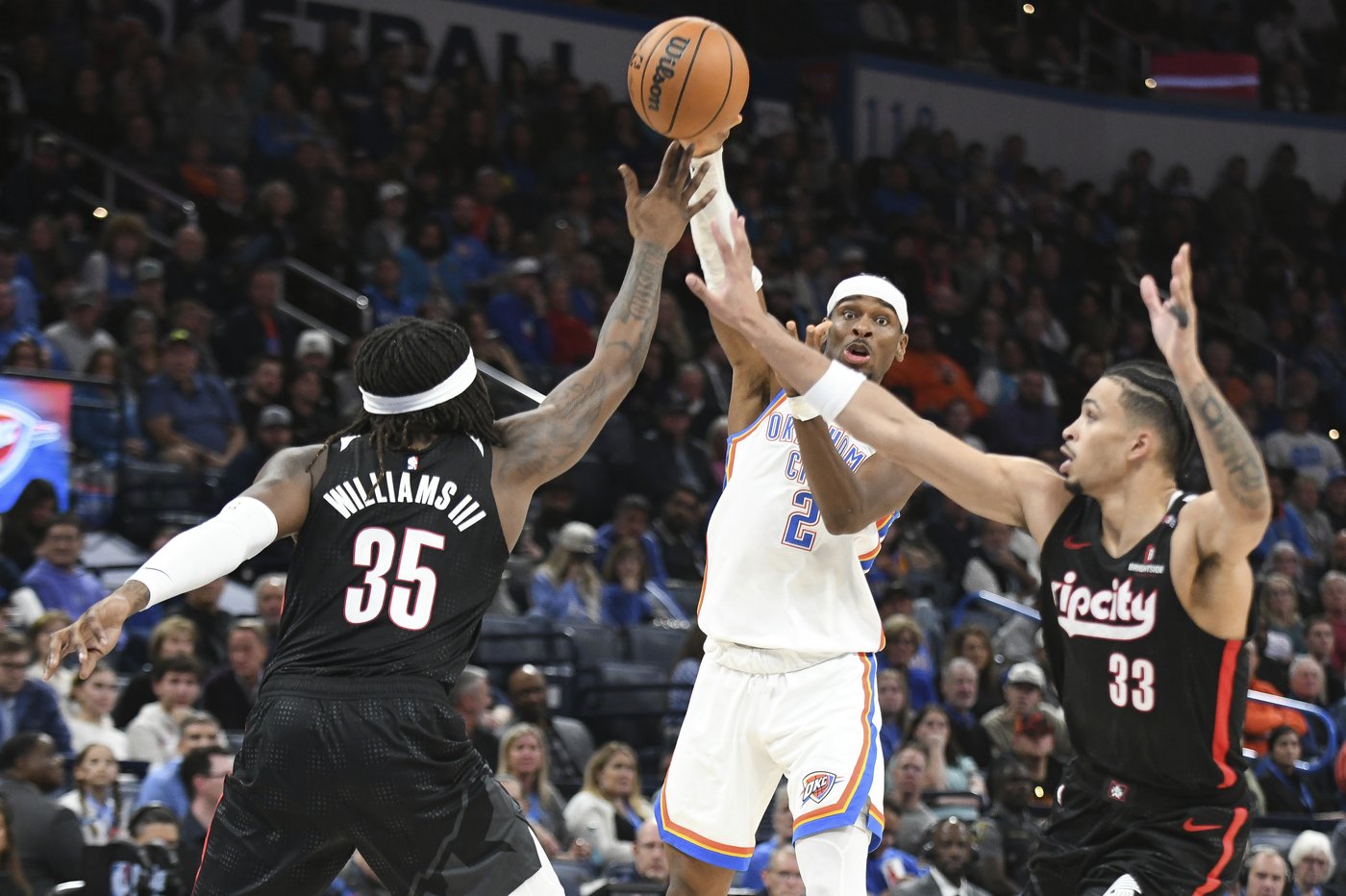 Williams scores 30, Hartenstein has double-double in season debut as Thunder beat Trail Blazers | iNFOnews.ca Williams scores 30, Hartenstein has double-double in season debut as Thunder beat Trail Blazers | iNFOnews.ca