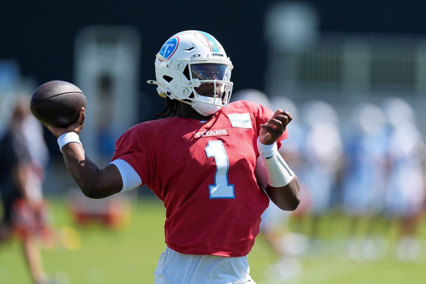 Titans coach calls hit by Bears safety Xavier Woods on Wan'Dale Robinson in joint practice 'cheap' | iNFOnews.ca