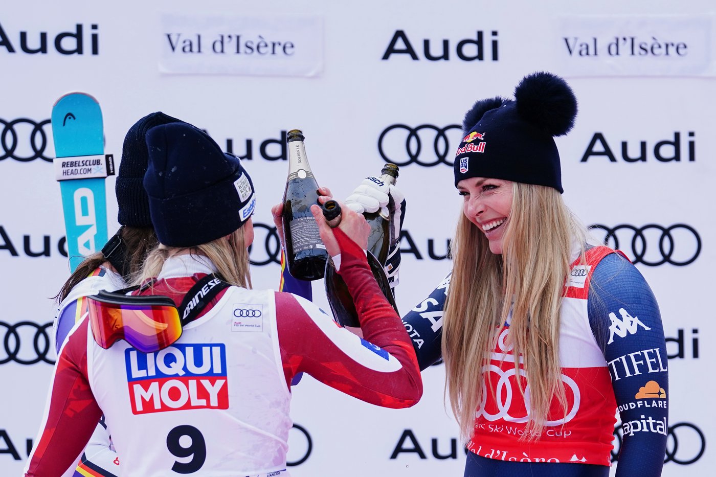 Vonn adds to strong start in Olympic ski season with third in World Cup downhill won by Huetter | iNFOnews.ca