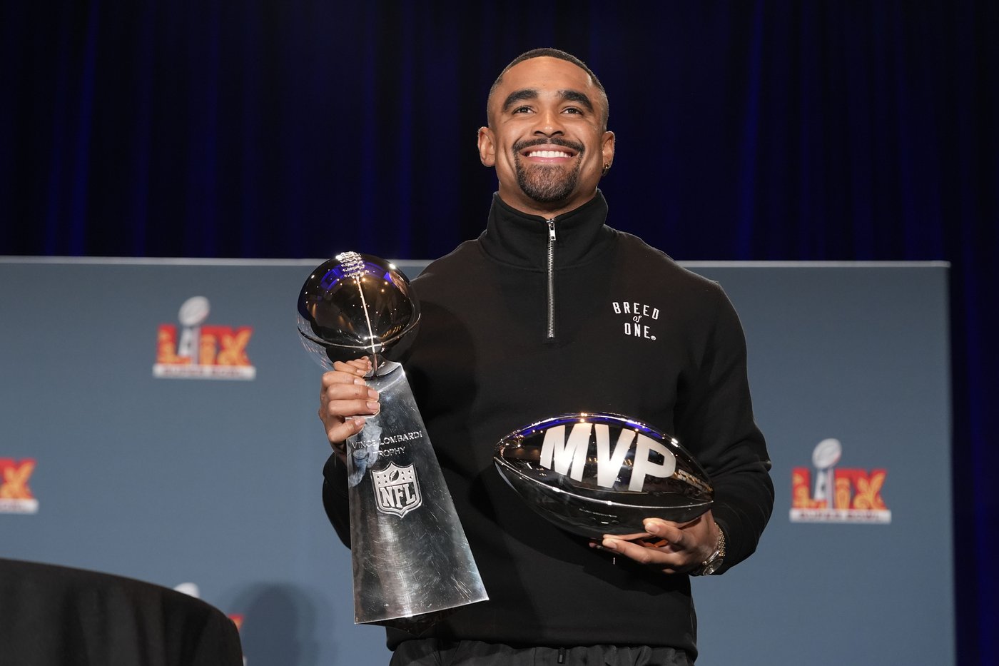 Jalen Hurts' rocky road leads to a Super Bowl MVP award | iNFOnews.ca Jalen Hurts' rocky road leads to a Super Bowl MVP award | iNFOnews.ca