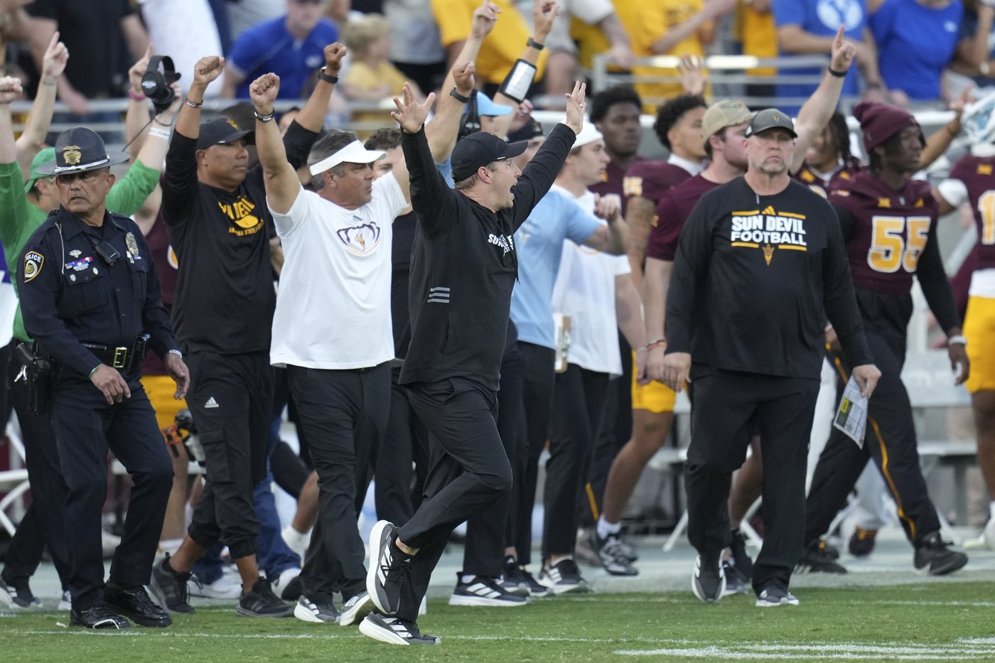 No. 14 Arizona State has extra incentive vs rival Arizona for possible spot in Big 12 title game | iNFOnews.ca No. 14 Arizona State has extra incentive vs rival Arizona for possible spot in Big 12 title game | iNFOnews.ca
