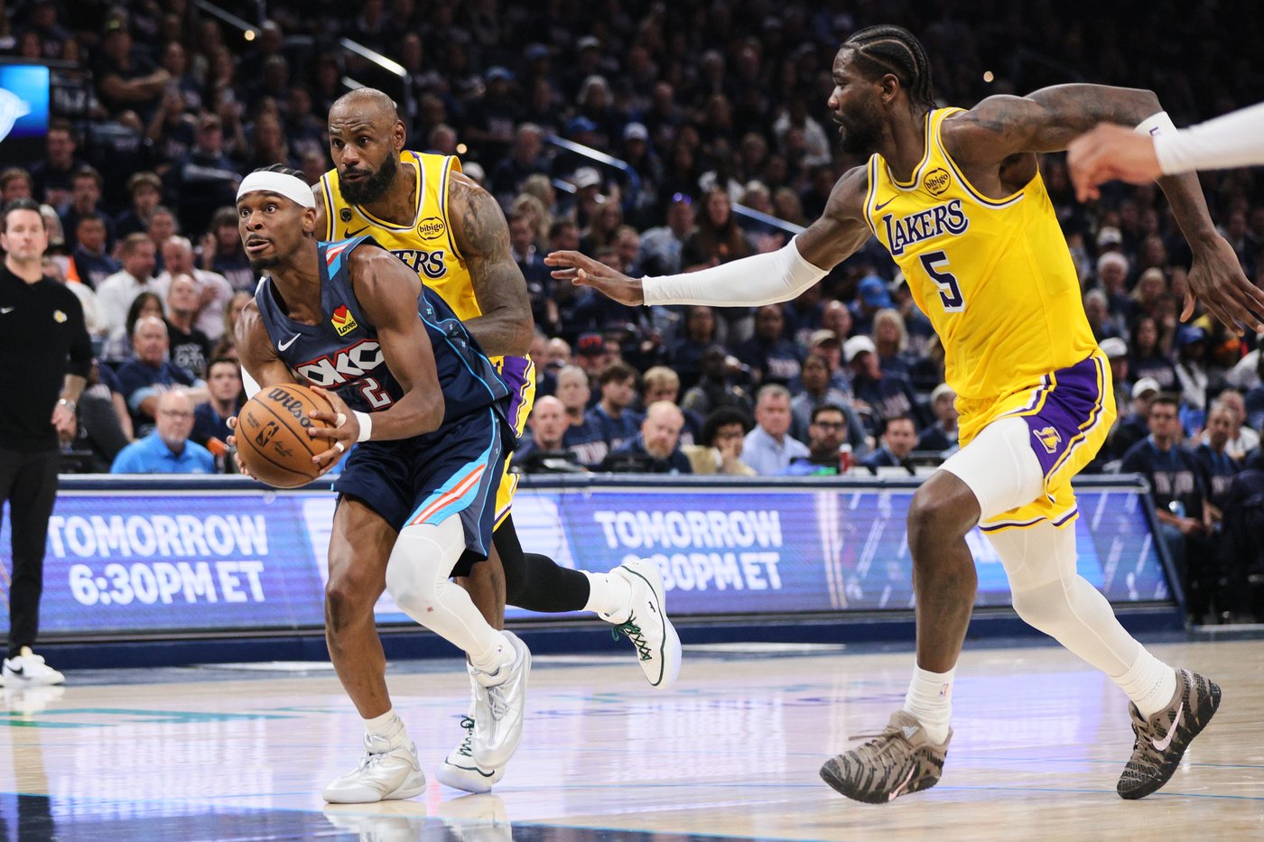 Holmgren and Gilgeous-Alexander each score 22 as Thunder take 2-0 lead over Lakers in West semis | iNFOnews.ca