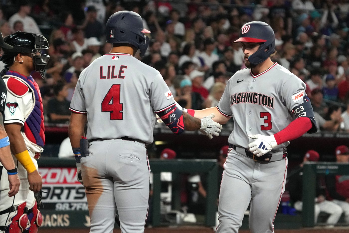 Nationals get homers from Mead and Crews, hold Diamondbacks to 2 hits in 6-1 victory | iNFOnews.ca Nationals get homers from Mead and Crews, hold Diamondbacks to 2 hits in 6-1 victory | iNFOnews.ca