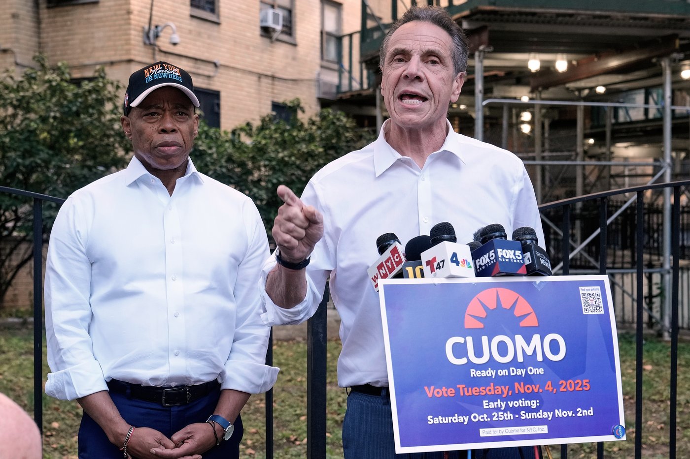 Eric Adams endorses once bitter rival Andrew Cuomo in New York City's mayoral race | iNFOnews.ca Eric Adams endorses once bitter rival Andrew Cuomo in New York City's mayoral race | iNFOnews.ca