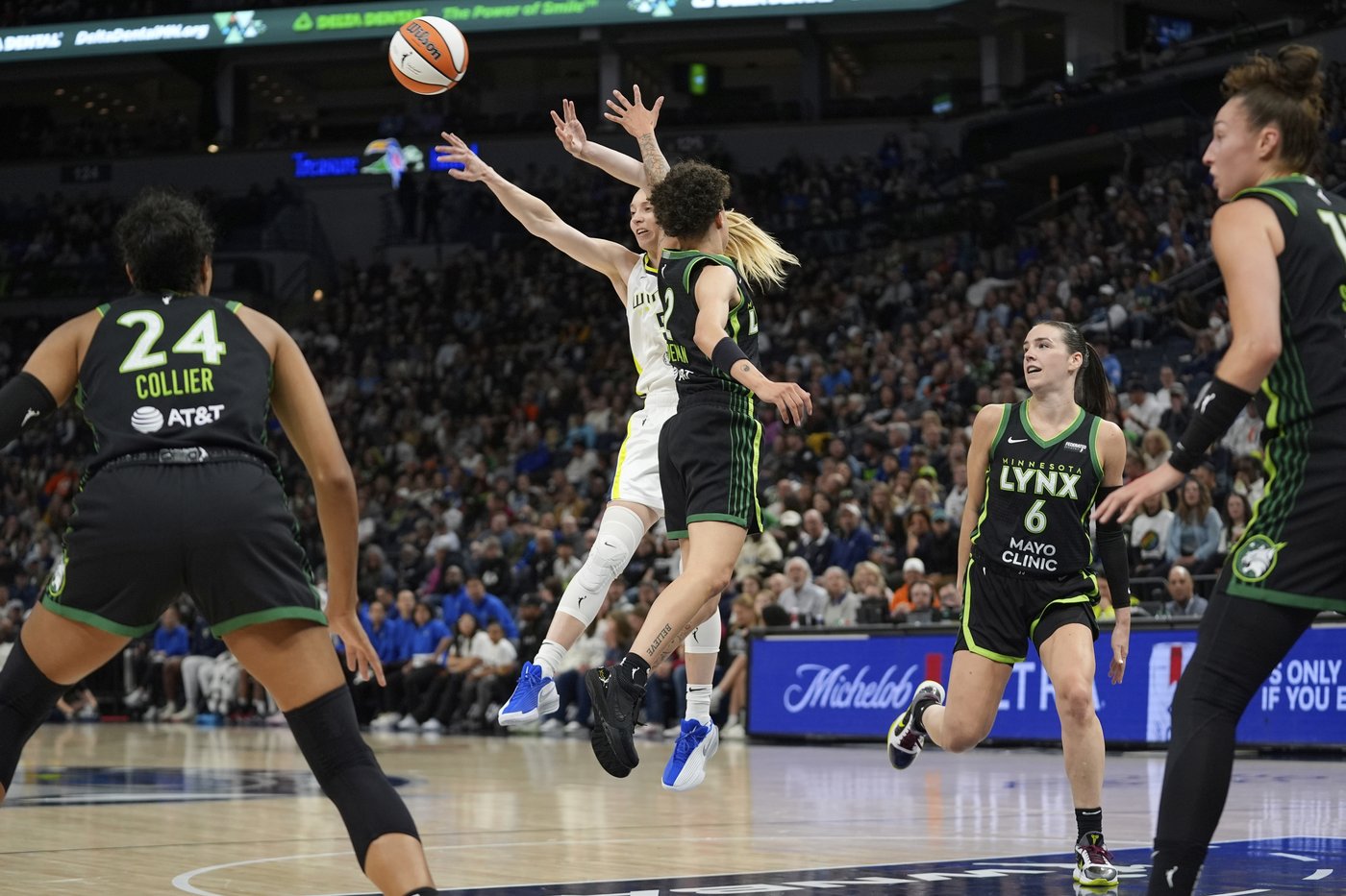 Lynx beat Wings 85-81 for 2nd time in 5 days, spoiling homecoming for Bueckers | iNFOnews.ca Lynx beat Wings 85-81 for 2nd time in 5 days, spoiling homecoming for Bueckers | iNFOnews.ca