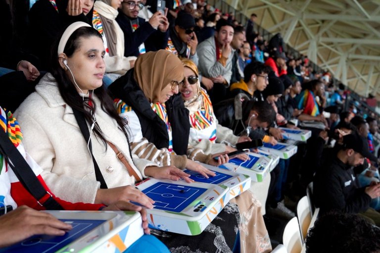 Blind fans were given touch tech to follow Africa Cup games, but not for the final | iNFOnews.ca