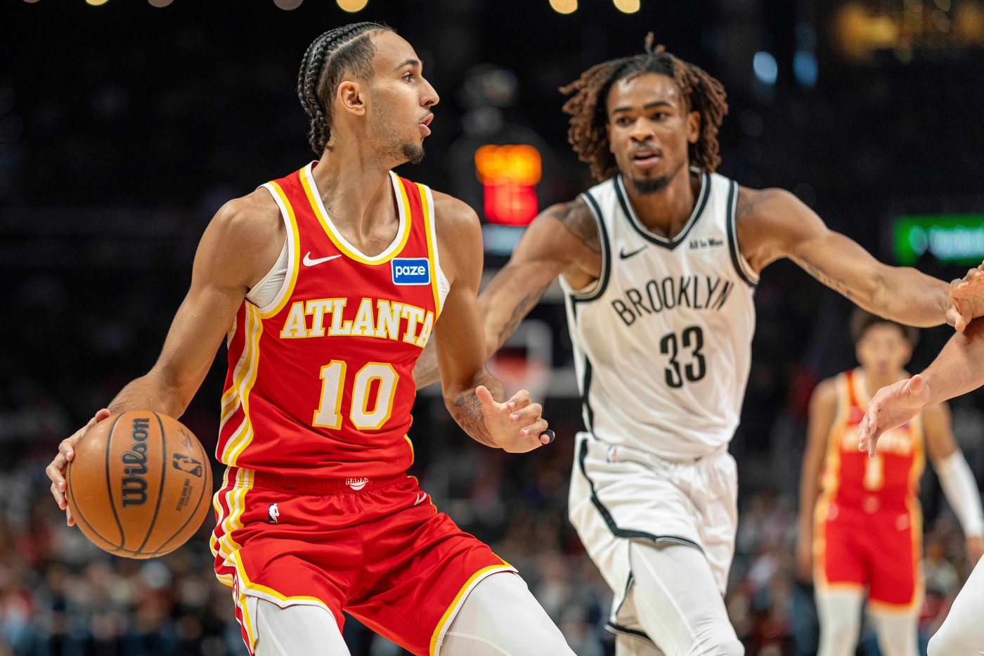 Jalen Johnson scores 26 as Hawks rally past Nets 115-104 after 11-point fourth-quarter deficit | iNFOnews.ca