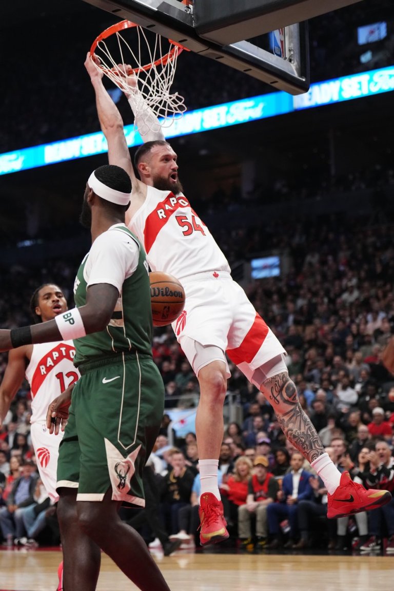 Sandro Mamukelashvili settles in with Raptors, scores 15 points to win over Bucks | iNFOnews.ca Sandro Mamukelashvili settles in with Raptors, scores 15 points to win over Bucks | iNFOnews.ca
