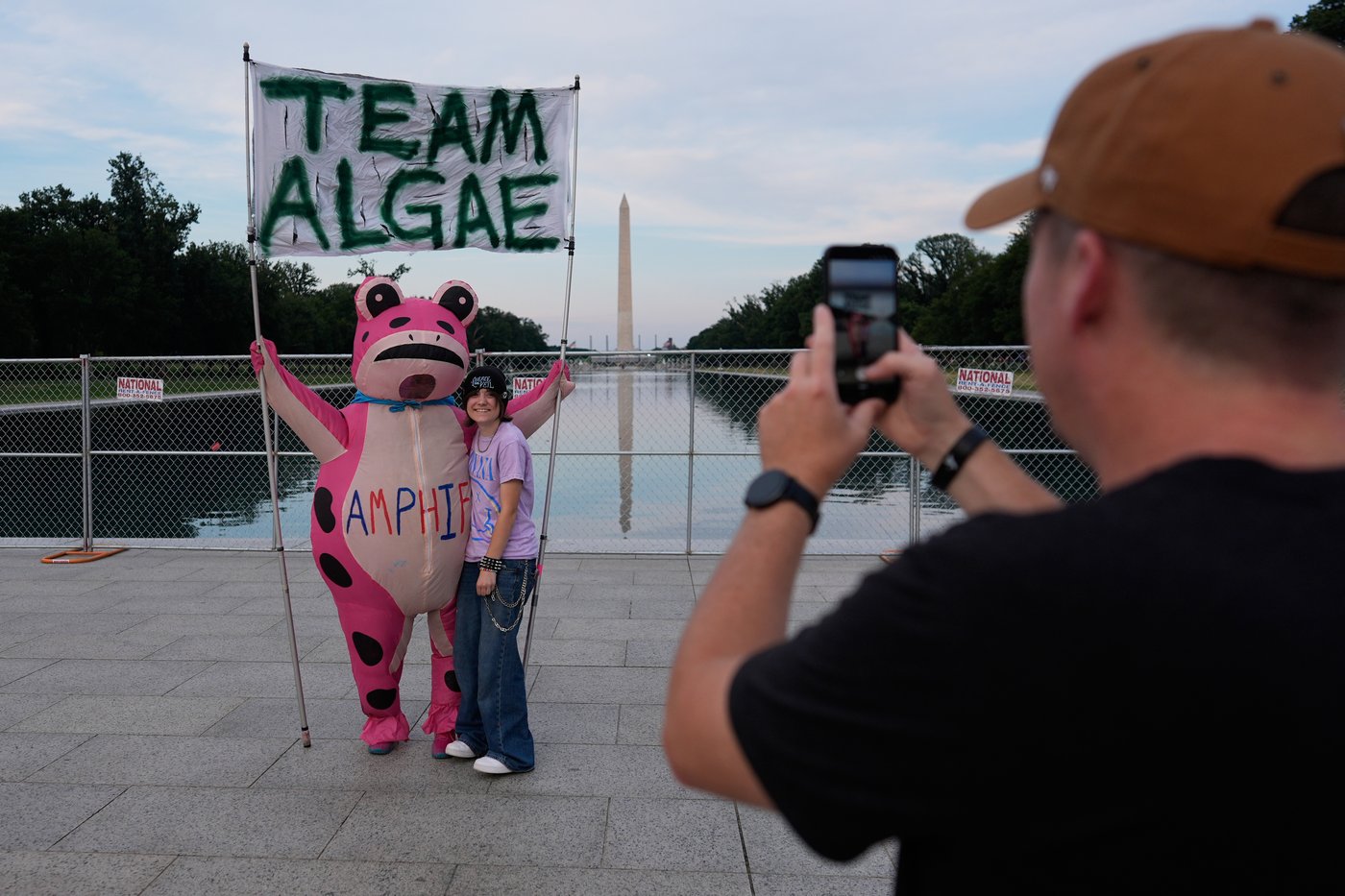 Reflecting Pool liner was cut with a sharp knife or razor, National Park Service says | iNFOnews.ca