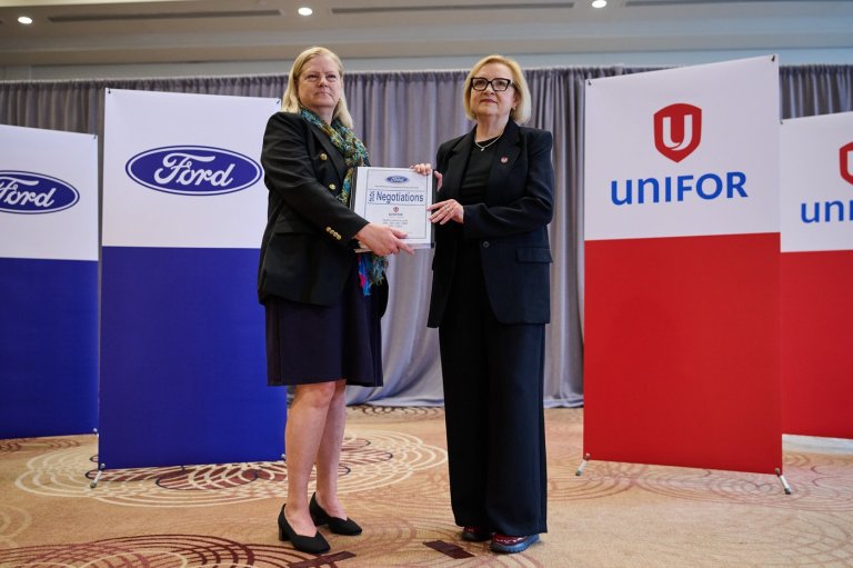 Ford and Unifor strike tentative deal for three-year labour contract | iNFOnews.ca