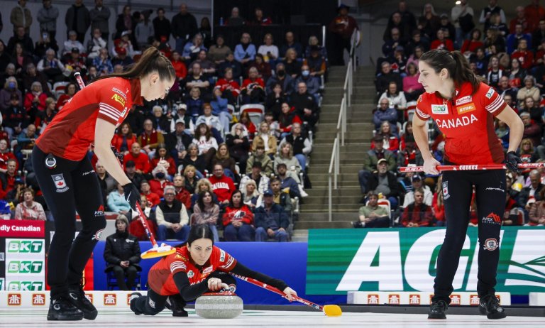 Switzerland's Schwaller beats Canada's Einarson 7-5 for women's world curling gold | iNFOnews.ca