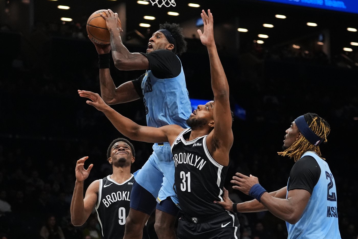 Sharpe and Agbaji lead Nets to 2nd straight win, 126-115 over injury-plagued Grizzlies | iNFOnews.ca