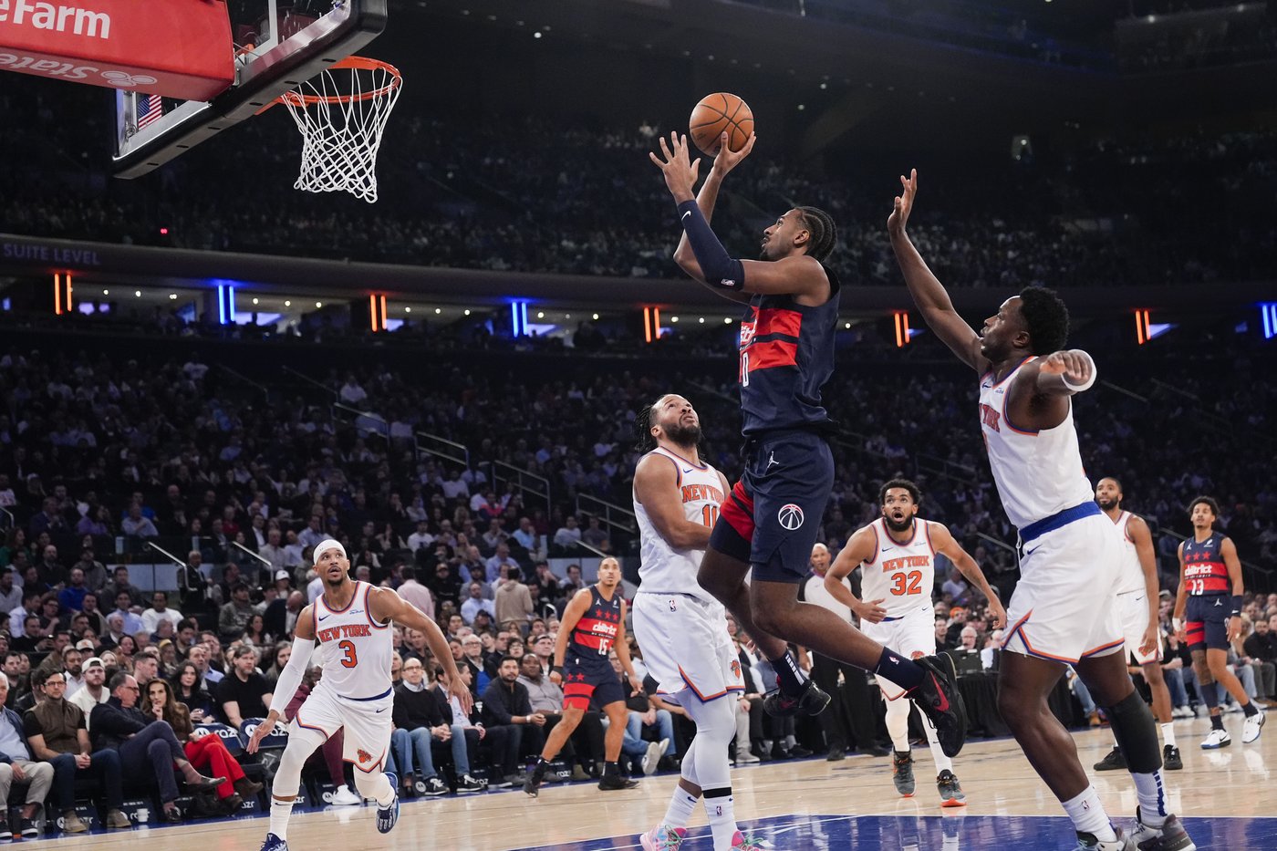 Brunson, Towns help Knicks roll to a 134-106 win that extends' Wizards' losing streak to 9 | iNFOnews.ca Brunson, Towns help Knicks roll to a 134-106 win that extends' Wizards' losing streak to 9 | iNFOnews.ca