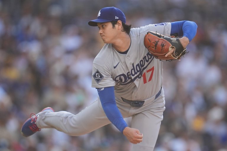 Shohei Ohtani homers on first pitch, then throws 5 sharp innings in Dodgers' 4-0 win over Padres | iNFOnews.ca