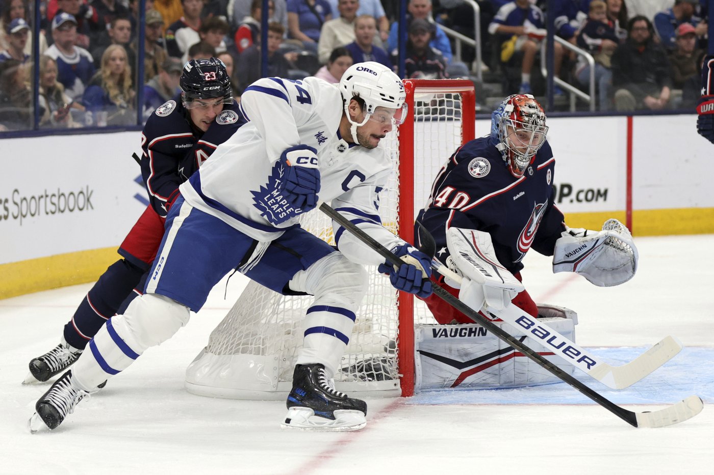 Olivier scores 2 as Blue Jackets beat Maple Leafs 6-2 | iNFOnews.ca