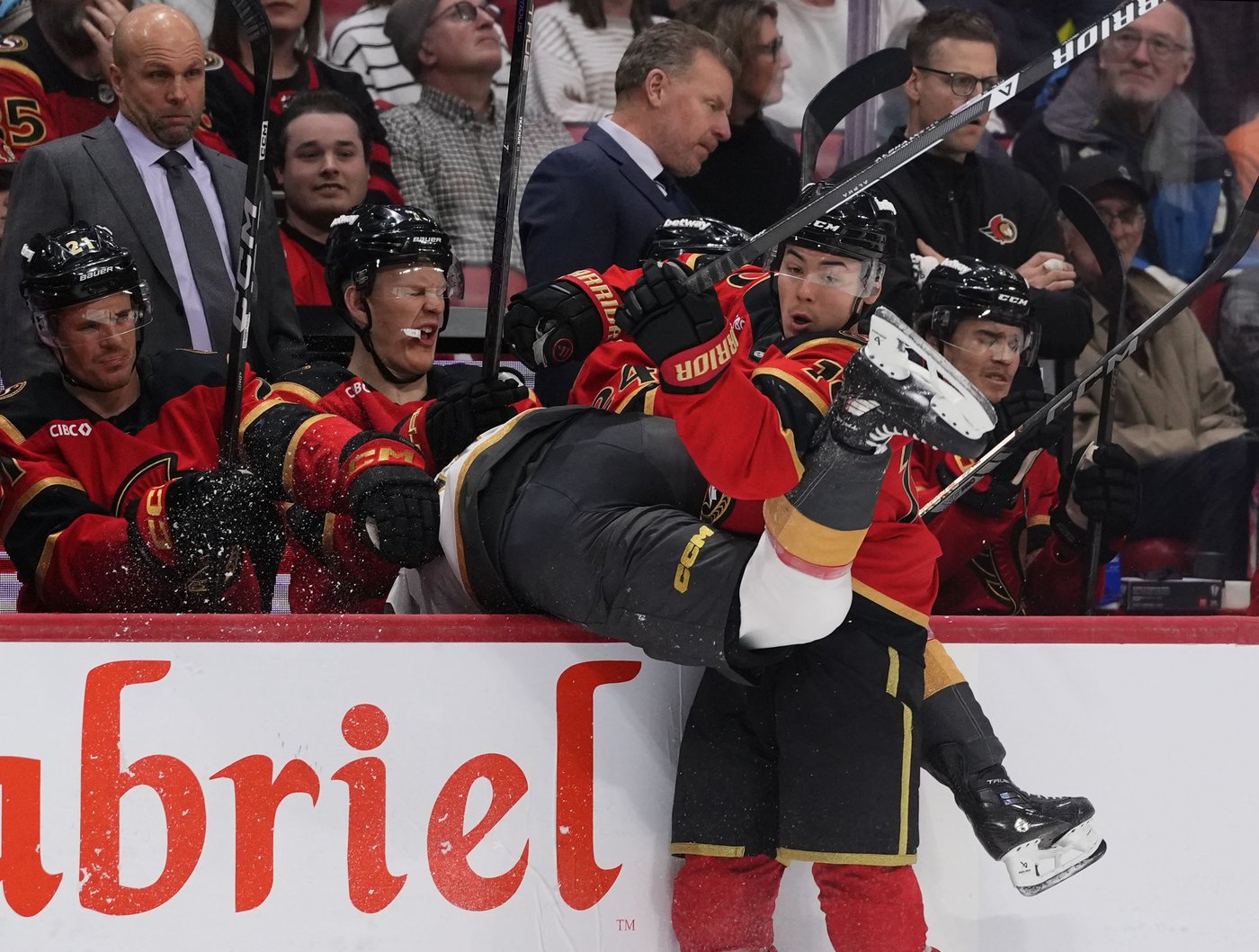 Halliday, Cozens help Senators whip Golden Knights 7-1 | iNFOnews.ca
