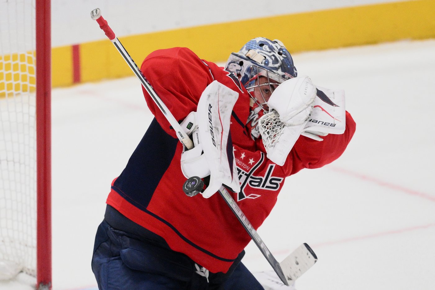 Pressed into service, goalie Clay Stevenson has delivered 2 important wins for Washington | iNFOnews.ca