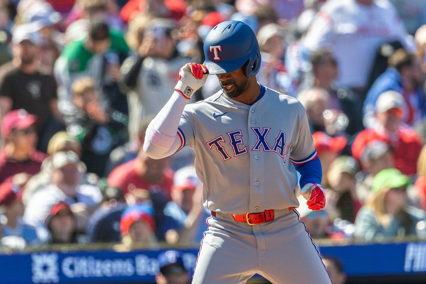 Gore wins 1st start, Nimmo and McCutchen hit 1st homers for Rangers in blowout of Phillies | iNFOnews.ca Gore wins 1st start, Nimmo and McCutchen hit 1st homers for Rangers in blowout of Phillies | iNFOnews.ca