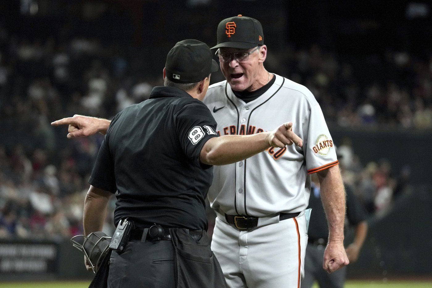 Diamondbacks ban season ticket holder for rest of season after interference during game vs. Giants | iNFOnews.ca Diamondbacks ban season ticket holder for rest of season after interference during game vs. Giants | iNFOnews.ca
