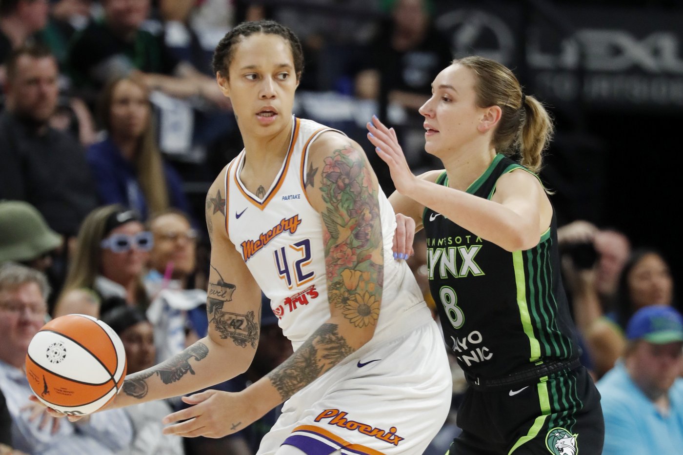 Napheesa Collier scores 42 to tie a WNBA playoff record for points, and the Lynx swept the Mercury | iNFOnews.ca Napheesa Collier scores 42 to tie a WNBA playoff record for points, and the Lynx swept the Mercury | iNFOnews.ca