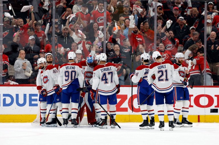 'It makes you hungry': Canadiens look to the future after falling to Hurricanes | iNFOnews.ca