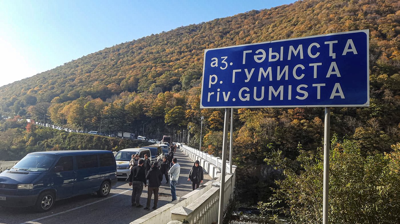 Protesters in separatist Georgian region occupy government buildings, calling for leader's ouster | iNFOnews.ca Protesters in separatist Georgian region occupy government buildings, calling for leader's ouster | iNFOnews.ca