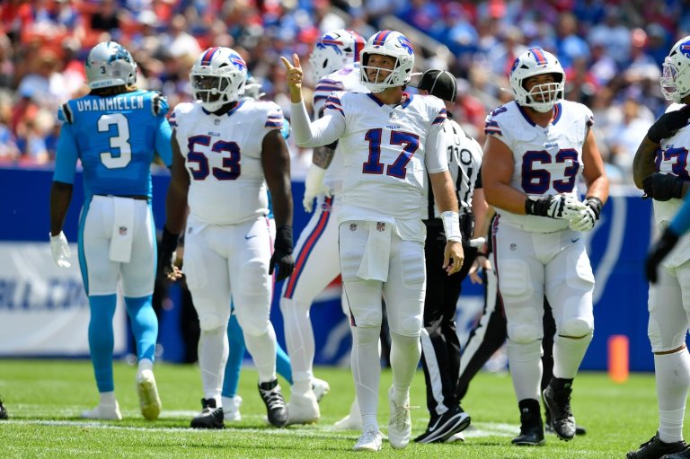Josh Allen gets comfortable in Bills' new stadium with TD pass in 29-14 preseason win over Panthers | iNFOnews.ca
