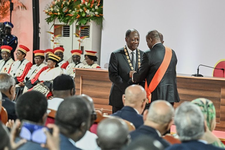 Ivory Coast's incumbent leader Ouattara is sworn in for a fourth term | iNFOnews.ca