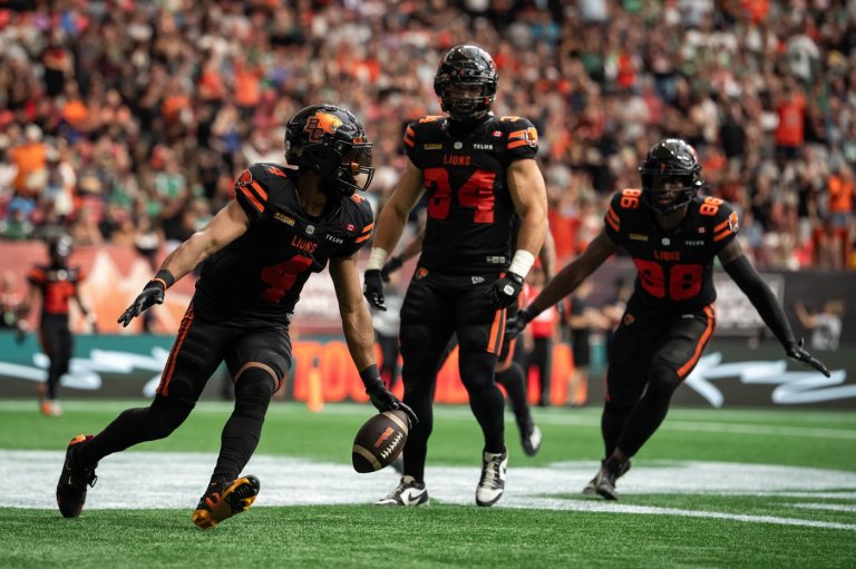 Lions win fourth straight with convincing 30-16 decision over Roughriders | iNFOnews.ca