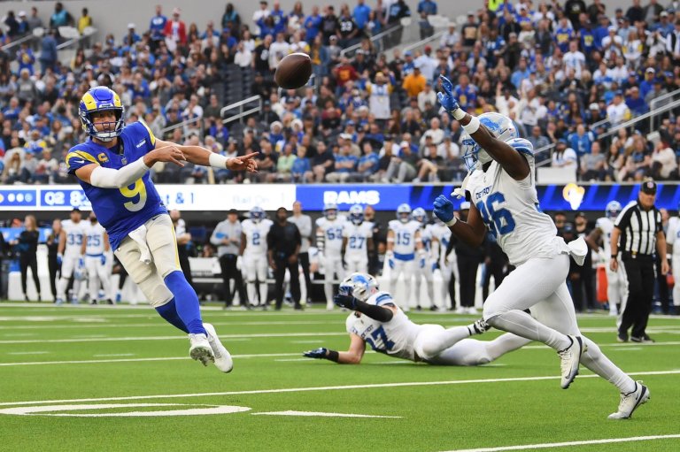 Matthew Stafford rallies Rams to 41-34 victory over Lions, clinching another playoff berth | iNFOnews.ca