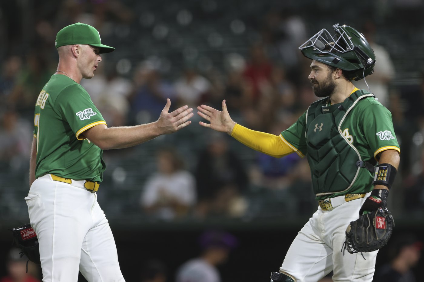 Langeliers hits 2-run HR as A's score 4 in 1st inning, beat Diamondbacks 5-1 | iNFOnews.ca
