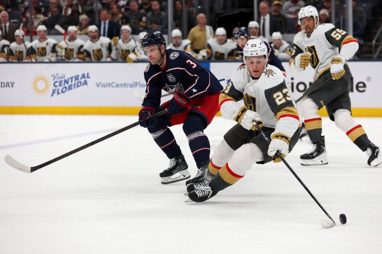 Hutton, McNabb lift Golden Knights past Blue Jackets 3-2 | iNFOnews.ca