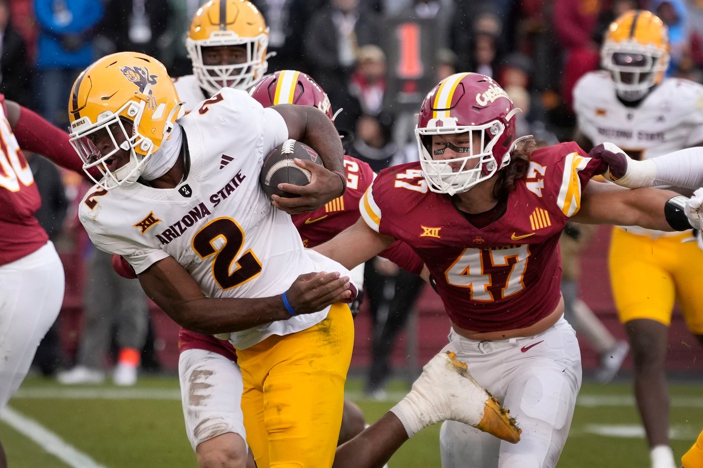 AP Player of Week: Jeff Sims sets Arizona State QB rushing record with 228 yards against Iowa State | iNFOnews.ca