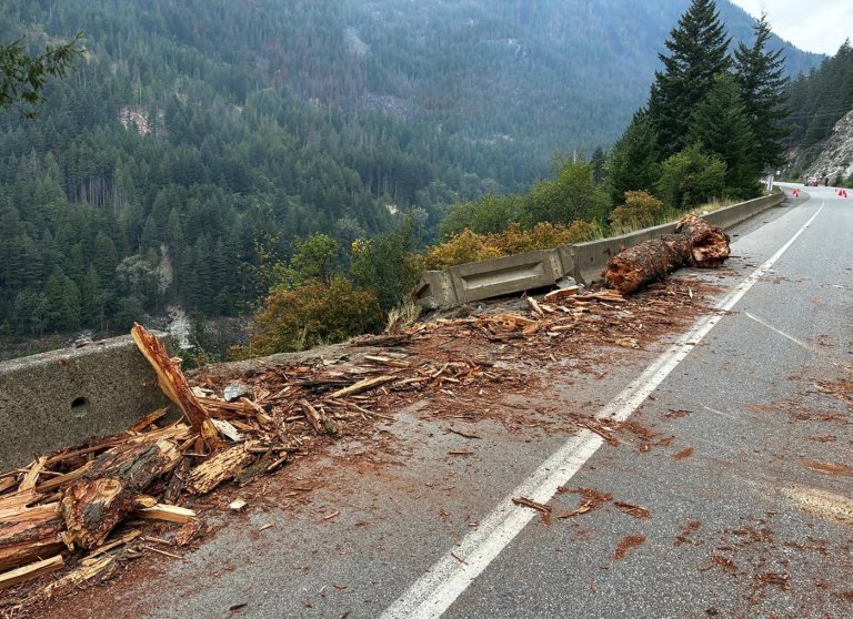 Stretch of Trans-Canada Highway in B.C. shuttered by fire since July reopens | iNFOnews.ca