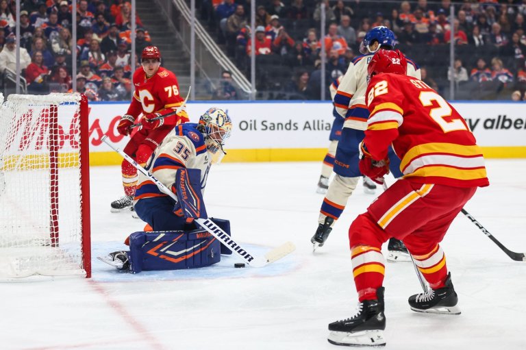 Jarry earns shutout as Oilers douse Flames 4-0 to snap two-game losing skid | iNFOnews.ca