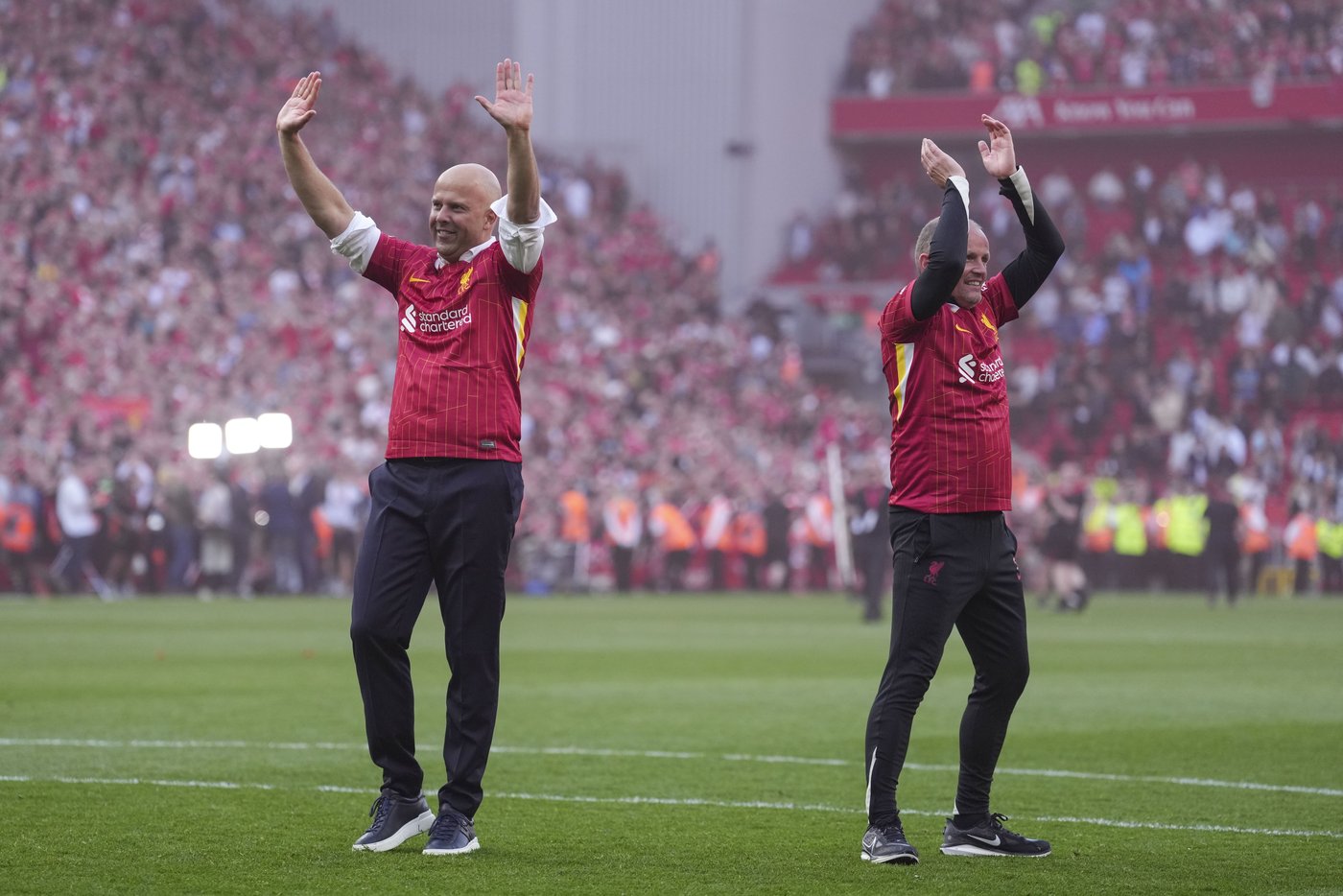 PHOTO COLLECTION: Liverpool Clinch Premier League Title | iNFOnews.ca