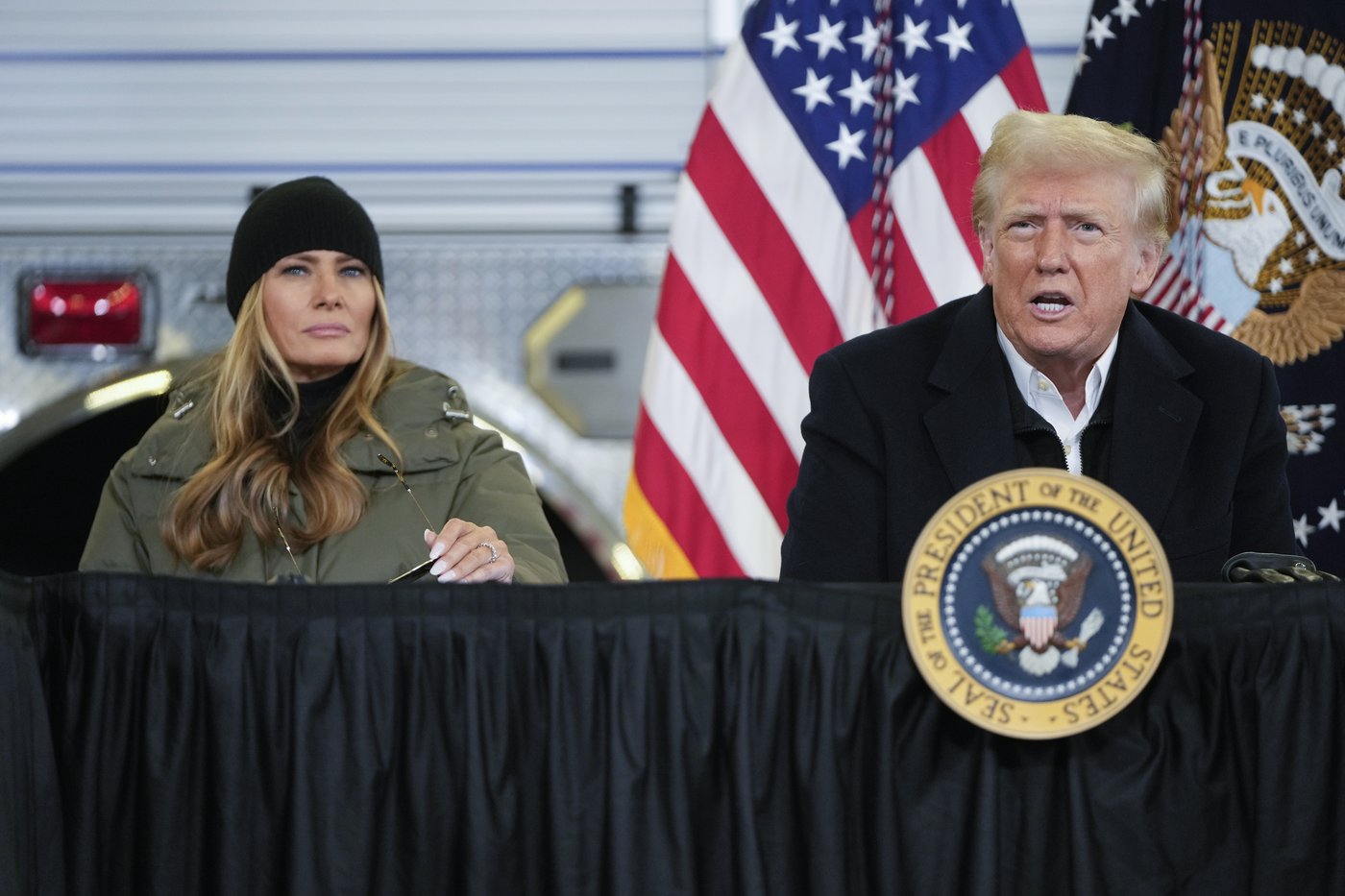 Trump proposes 'getting rid of FEMA' while touring disaster areas | iNFOnews.ca