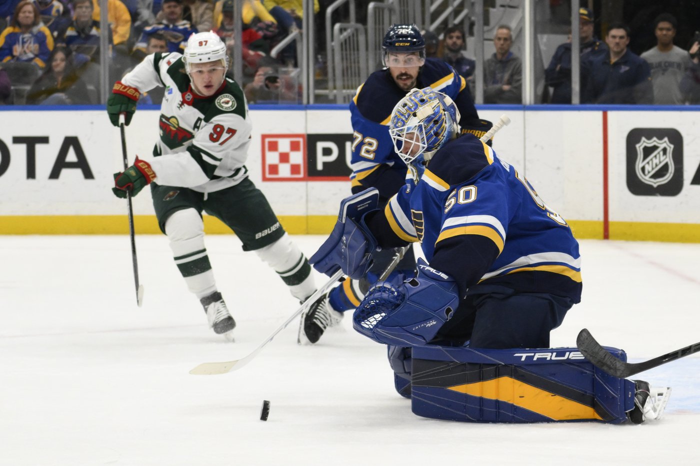 Kirill Kaprizov scores twice to lift the Wild over the Blues 4-2 | iNFOnews.ca Kirill Kaprizov scores twice to lift the Wild over the Blues 4-2 | iNFOnews.ca
