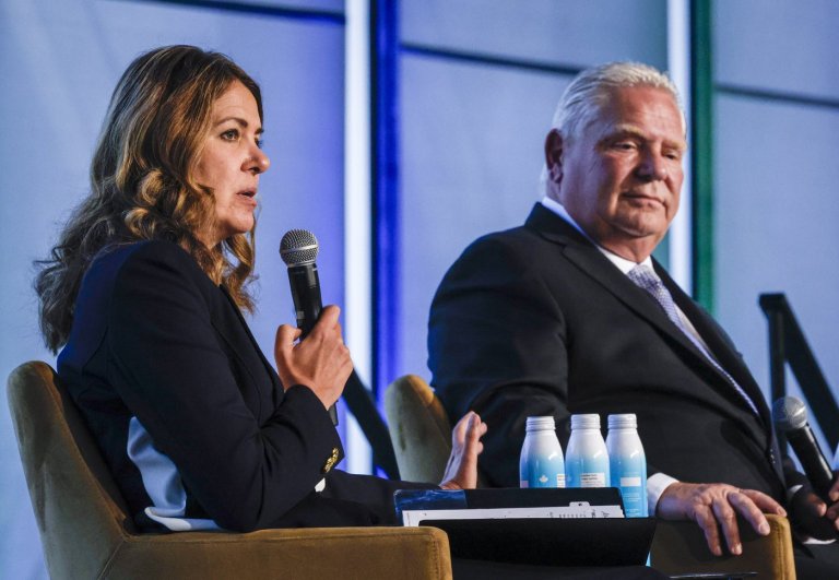 Ontario Premier Doug Ford comes to Calgary, urges Albertans vote to remain in Canada | iNFOnews.ca