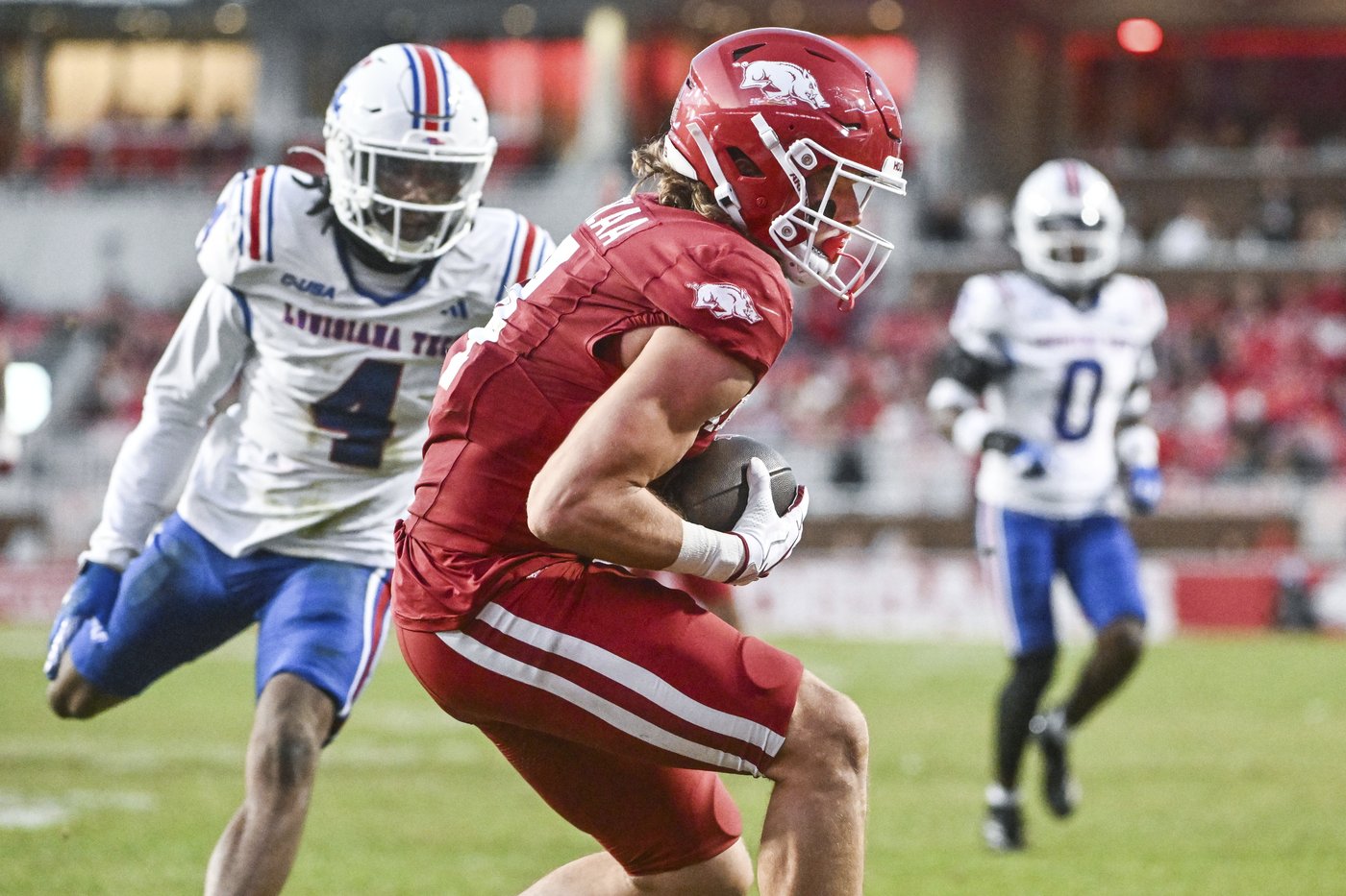 Green's four touchdowns lead Arkansas to 35-14 win over Louisiana Tech | iNFOnews.ca