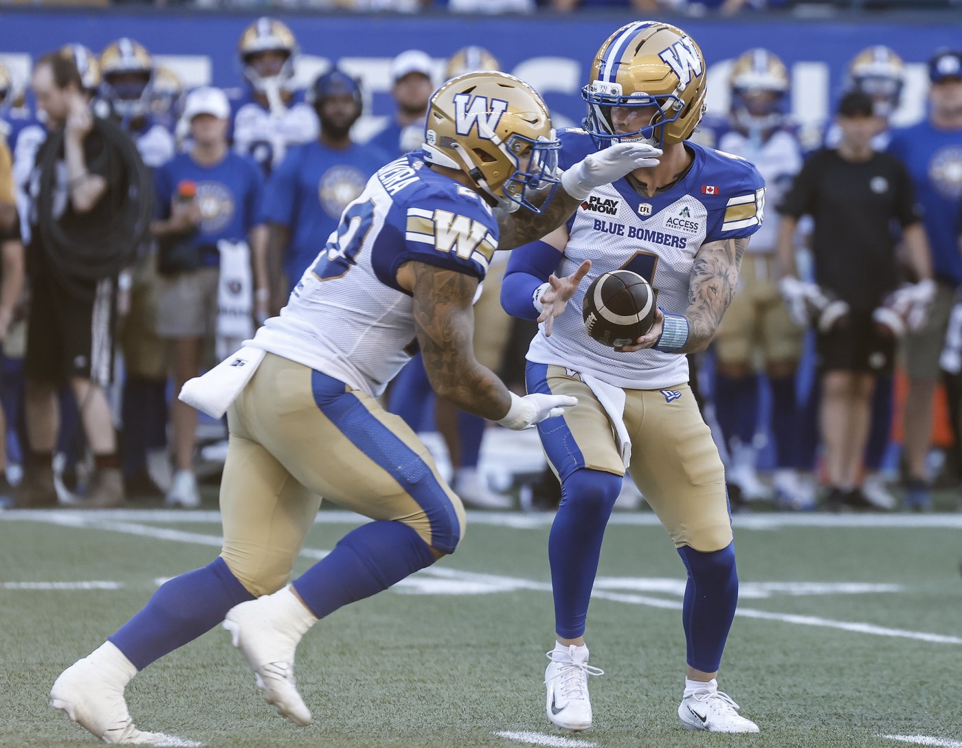Vaval's return touchdown turns the tide for Blue Bombers in 30-21 win over Argonauts | iNFOnews.ca
