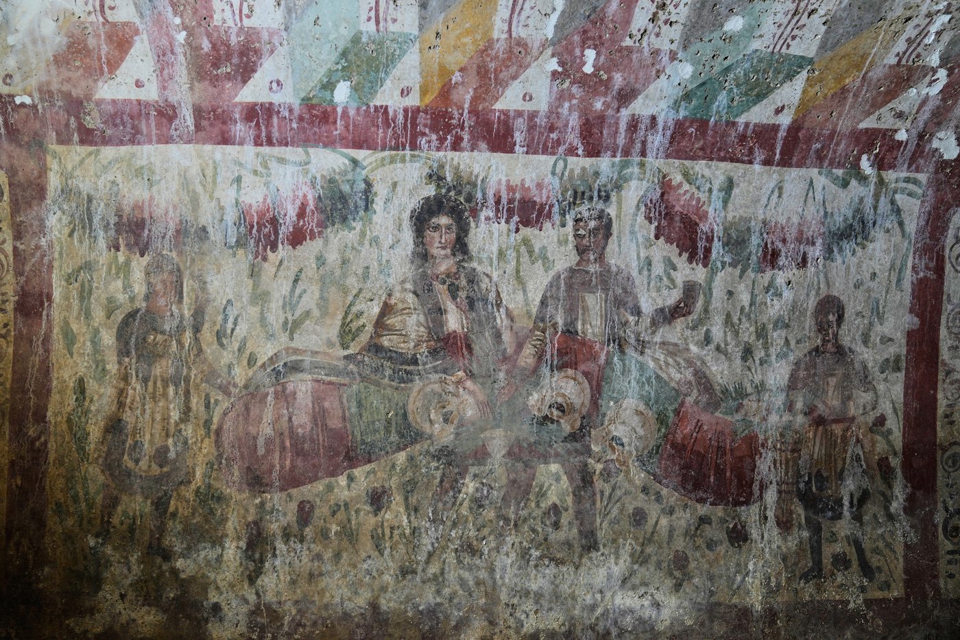 Rare fresco of Jesus as the 'Good Shepherd' uncovered in Turkish town visited by the pope | iNFOnews.ca
