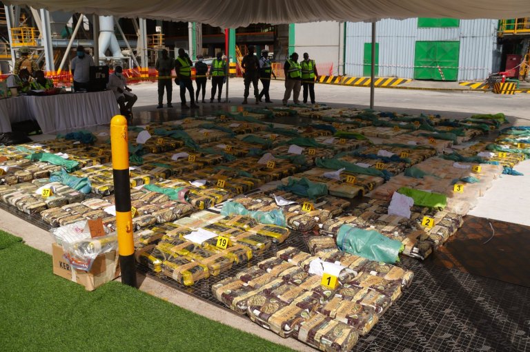 Kenya destroys $63 million meth haul intercepted at sea | iNFOnews.ca