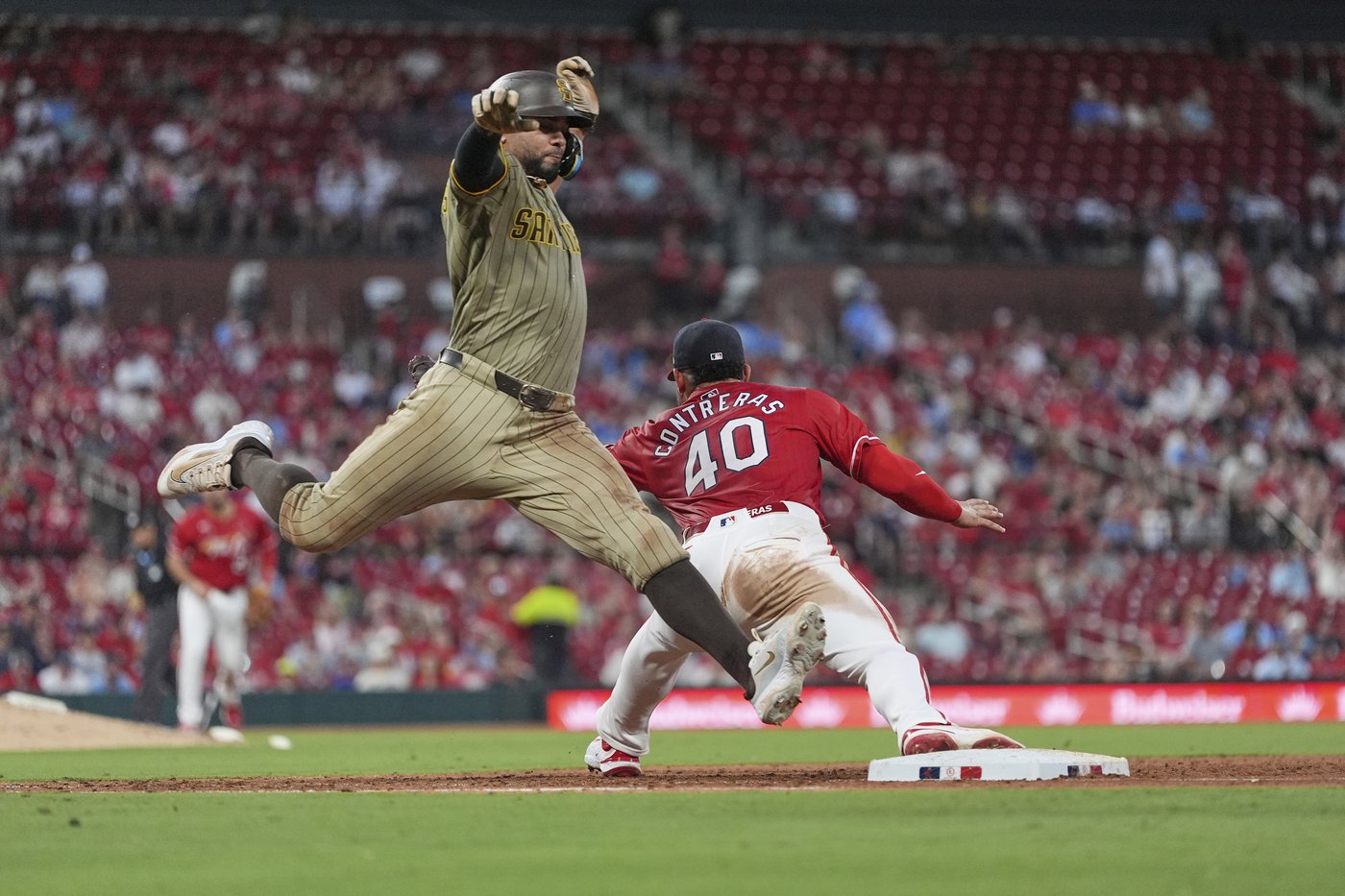 Cardinals blank Padres 3-0; benches clear after Contreras hit by pitch | iNFOnews.ca Cardinals blank Padres 3-0; benches clear after Contreras hit by pitch | iNFOnews.ca