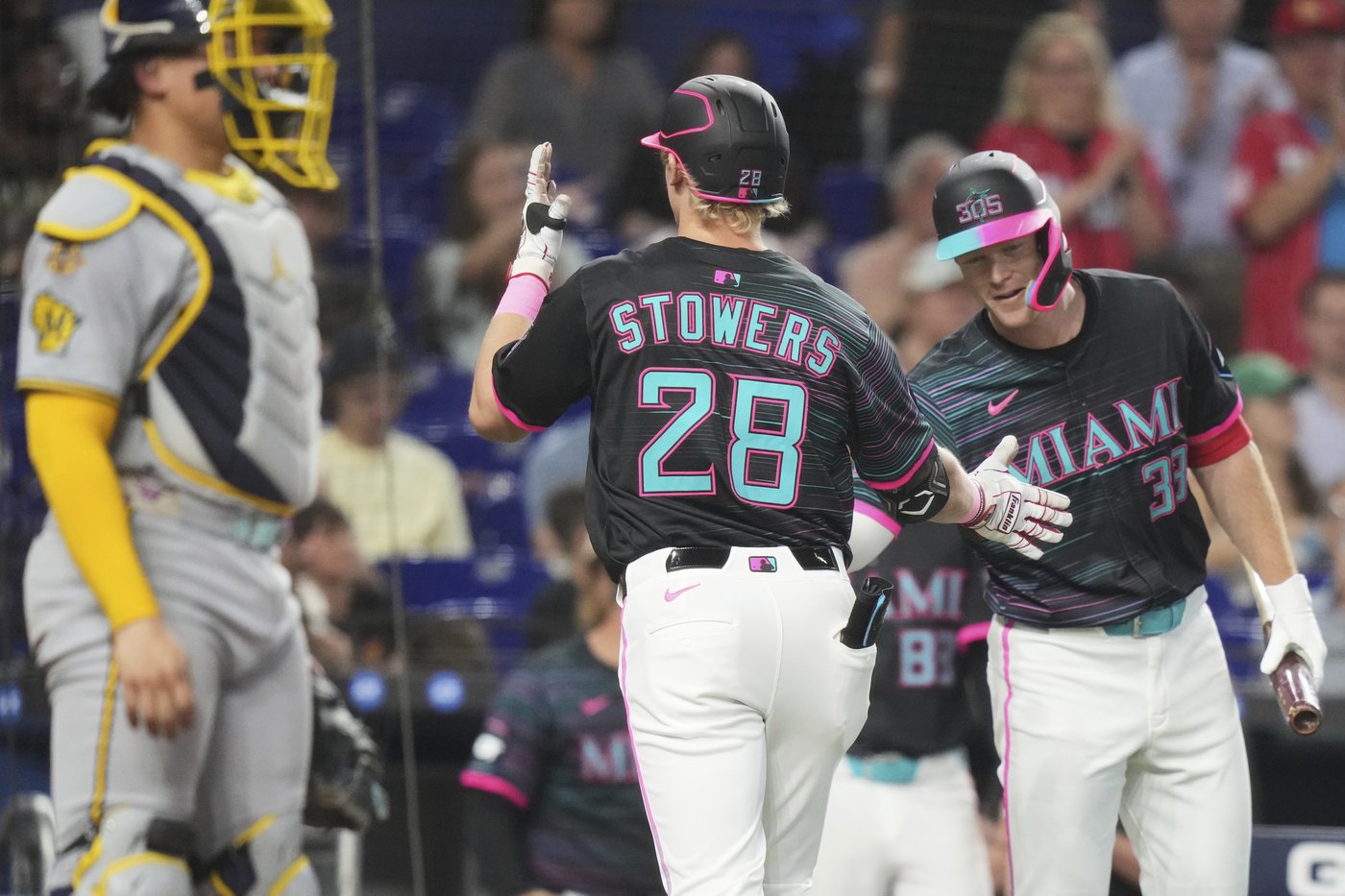 Agustín Ramírez's 2-run single in 8th lifts Marlins to 4-2 win over Brewers | iNFOnews.ca Agustín Ramírez's 2-run single in 8th lifts Marlins to 4-2 win over Brewers | iNFOnews.ca